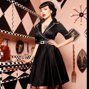 Deadly Dames / Pinup Couture - Haunted Housewife dress in S